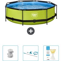 EXIT Runder Pool mit Kalkrahmen – 300 x 76 cm – Inklusive Zubehör CB94 EXIT Runder Pool mit Kalkrahmen – 300 x 76 cm – Inklusive Zubehör CB94 von EXIT TOYS