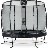 Exit Elegant Premium Trampolin ø253cm mit Deluxe Sicherheitsnetz - schwarz von EXIT TOYS