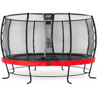 Exit Elegant Premium Trampolin ø427cm mit Deluxe Sicherheitsnetz - rot von EXIT TOYS