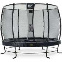 Exit Elegant Premium Trampolin ø305cm mit Deluxe Sicherheitsnetz - schwarz von EXIT TOYS