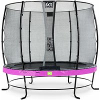 Exit Elegant Trampolin ø253cm mit Economy Sicherheitsnetz - lila von EXIT TOYS