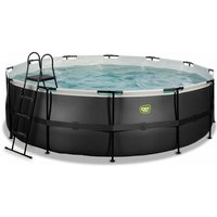 EXIT Black Leather Pool ø450x122cm mit Sandfilterpumpe - schwarz EXIT Black Leather Pool ø450x122cm mit Sandfilterpumpe - schwarz von EXIT TOYS