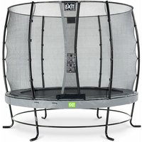 Exit Toys - exit Elegant Trampolin ø253cm mit Economy Sicherheitsnetz - grau von EXIT TOYS