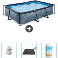 Exit Toys - exit Rechteckiges Steinrahmen-Schwimmbecken – 300 x 200 x 65 cm – Inklusive Zubehör CB80 Exit Toys - exit Rechteckiges Steinrahmen-Schwimmbecken – 300 x 200 x 65 cm – Inklusive Zubehör CB80 von EXIT TOYS