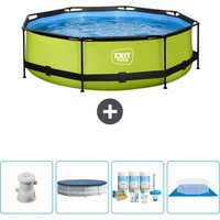 Exit Toys - exit Runder Pool mit Kalkrahmen – 300 x 76 cm – Inklusive Zubehör CB15 Exit Toys - exit Runder Pool mit Kalkrahmen – 300 x 76 cm – Inklusive Zubehör CB15 von EXIT TOYS