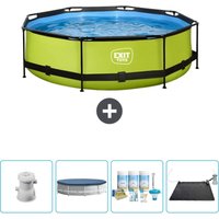 Exit Toys - exit Runder Pool mit Kalkrahmen – 300 x 76 cm – Inklusive Zubehör CB18 Exit Toys - exit Runder Pool mit Kalkrahmen – 300 x 76 cm – Inklusive Zubehör CB18 von EXIT TOYS