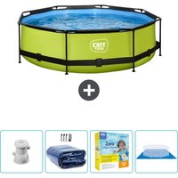 Exit Toys - exit Runder Pool mit Kalkrahmen – 300 x 76 cm – Inklusive Zubehör CB22 Exit Toys - exit Runder Pool mit Kalkrahmen – 300 x 76 cm – Inklusive Zubehör CB22 von EXIT TOYS