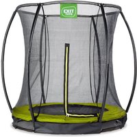 Exit Toys - exit Silhouette Bodentrampolin ø183cm mit Sicherheitsnetz - grün von EXIT TOYS