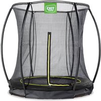 Exit Toys - exit Silhouette Bodentrampolin ø183cm mit Sicherheitsnetz - schwarz von EXIT TOYS