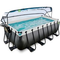 EXIT Toys Pool »Black Leather Pools«, Breite: 253 cm, 8870 l, schwarz von EXIT Toys