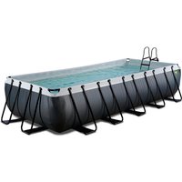 EXIT Toys Pool »Black Leather Pools«, Breite: 320 cm, 12600 l, schwarz von EXIT Toys