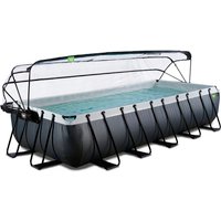 EXIT Toys Pool »Black Leather Pools«, Breite: 320 cm, 12600 l, schwarz von EXIT Toys