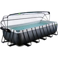 EXIT Toys Pool »Black Leather Pools«, Breite: 335 cm, 13465 l, schwarz von EXIT Toys