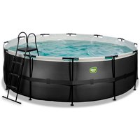 EXIT Toys Pool »Black Leather Pools«, Ø: 427 cm, 14758 l, schwarz von EXIT Toys