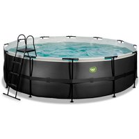 EXIT Toys Pool »Black Leather Pools«, Ø: 488 cm, 19330 l, schwarz von EXIT Toys