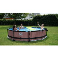 EXIT Toys Pool »Pools«, braun, ØxH: 360 x 76 cm von EXIT Toys