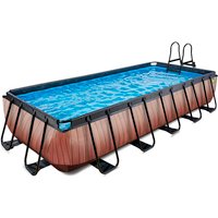 EXIT Toys Pool »Wood Pools«, Breite: 320 cm, 12600 l, braun von EXIT Toys