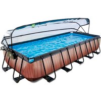 EXIT Toys Pool »Wood Pools«, Breite: 320 cm, 12600 l, braun von EXIT Toys