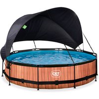 EXIT Toys Pool »Wood Pools«, Ø: 380 cm, 6125 l, braun von EXIT Toys