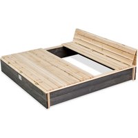 EXIT Toys Sandkasten »Aksent«, 136 x 132 cm (LxB), ab 3 Jahre, Zypressenholz - grau von EXIT Toys