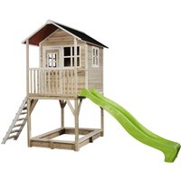EXIT Toys Spielhaus »Loft Spielhäuser«, BxHxT: 190 x 269 x 391 cm, natur von EXIT Toys