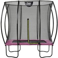 EXIT Toys Trampolin »EXIT Silhouette«, 153  x 214 cm, max. Belastung: 100 kg, inkl. Sicherheitsnetz - rosa von EXIT Toys