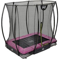 EXIT Toys Trampolin »EXIT Silhouette«, 153  x 214 cm, max. Belastung: 100 kg, inkl. Sicherheitsnetz - rosa von EXIT Toys