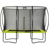 EXIT Toys Trampolin »EXIT Silhouette«, 214  x 305 cm, max. Belastung: 120 kg, inkl. Sicherheitsnetz - gruen von EXIT Toys