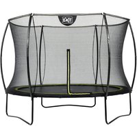 EXIT Toys Trampolin »EXIT Silhouette«, Ø 244 cm, max. Belastung: 50 kg, inkl. Sicherheitsnetz - schwarz von EXIT Toys