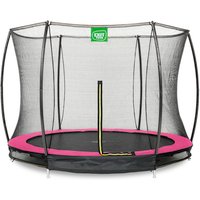 EXIT Toys Trampolin »EXIT Silhouette«, Ø 305 cm, max. Belastung: 100 kg, inkl. Sicherheitsnetz - rosa von EXIT Toys