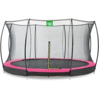 EXIT Toys Trampolin »EXIT Silhouette«, Ø 366 cm, max. Belastung: 120 kg, inkl. Sicherheitsnetz - rosa von EXIT Toys