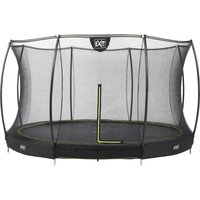 EXIT Toys Trampolin »EXIT Silhouette«, Ø 366 cm, max. Belastung: 120 kg, inkl. Sicherheitsnetz - schwarz von EXIT Toys