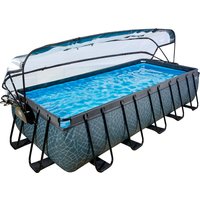 EXIT Framepool "inkl. multifunktionaler Poolabdeckung" BxLxH: 250x540x100 cm, mit Sandfilteranlage und Sicherheitsleiter von EXIT