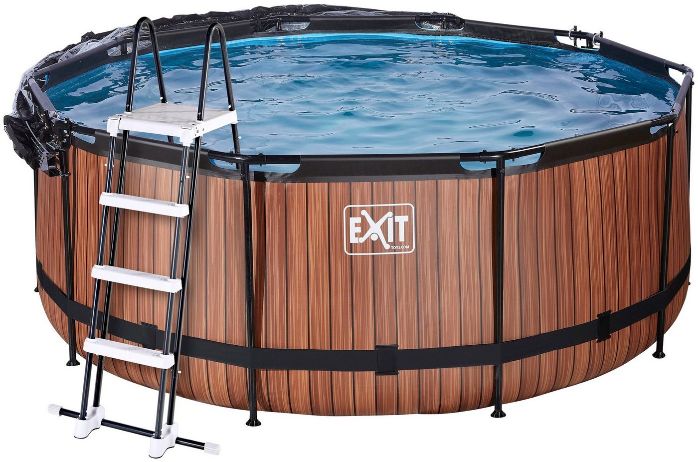 EXIT Framepool (Set), ØxH: 360x122 cm, mit Sonnendach, Sandfilter von EXIT