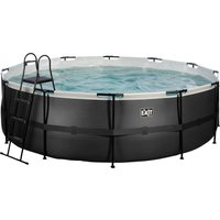 EXIT Framepool "inkl. Sicherheitsleiter", (Set, 4 tlg.), ØxH: 450x122 cm, mit Kartuschenfilteranlage und Filterkartusche von EXIT