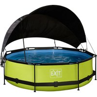 EXIT Framepool "inkl. Sonnensegel", (Set, 4 tlg.), ØxH: 300x76 cm, mit Kartuschenfilterpumpe und Sonnensegel von EXIT