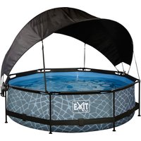 EXIT Framepool "inkl. Sonnensegel", (Set, 4 tlg.), ØxH: 300x76 cm, mit Kartuschenfilterpumpe und Sonnensegel EXIT Framepool "inkl. Sonnensegel", (Set, 4 tlg.), ØxH: 300x76 cm, mit Kartuschenfilterpumpe und Sonnensegel von EXIT