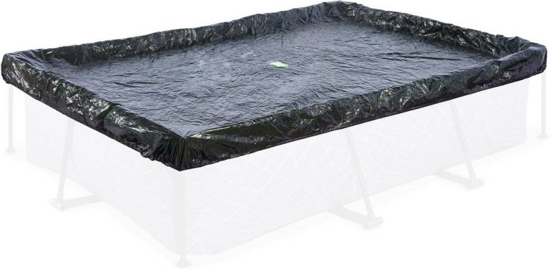 EXIT Pool-Abdeckplane rechteckig, 153x214cm, schützt den Pool oder das Trampolin gegen Wetter und Schmutz von EXIT