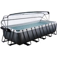 EXIT Framepool "inkl. multifunktionaler Poolabdeckung", (Set, 4 tlg.), BxLxH: 250x540x122 cm, mit Sandfilterpumpe & Sicherheitsleiter von EXIT