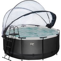 EXIT Framepool "inkl. multifunktionaler Abdeckung", (Set, 4 tlg.), ØxH: 360x122 cm, mit Sandfilteranlage & Sicherheitsleiter von EXIT