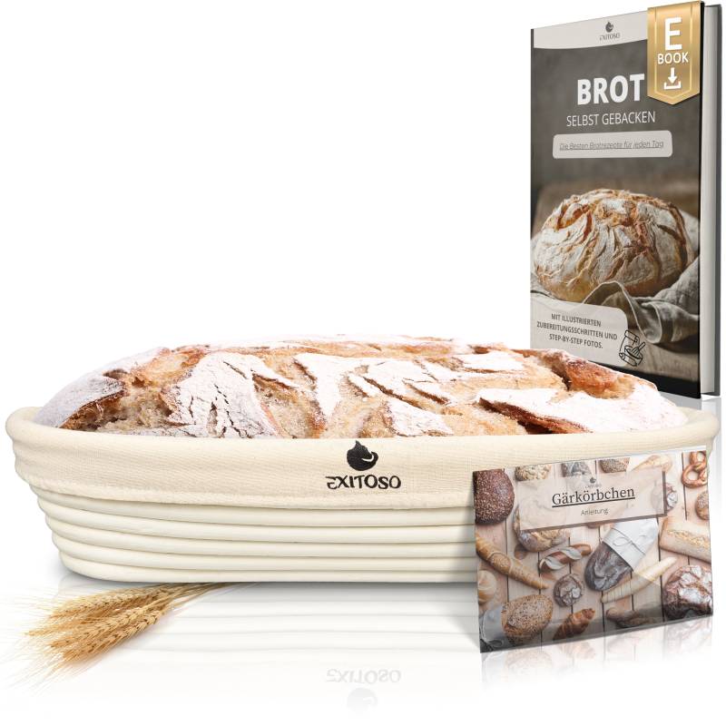 Gärkörbchen zum Brotbacken - Ø 35 cm von EXITOSO