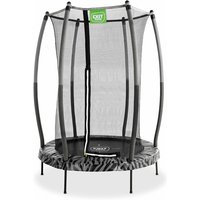 Exit Tiggy junior Trampolin mit Sicherheitsnetz ø140cm - schwarz/grau von EXIT TOYS