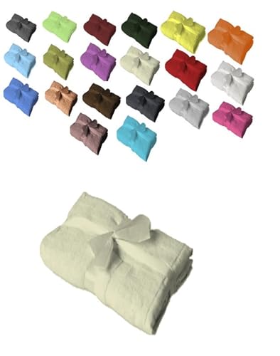 EXKLUSIV HEIMTEXTIL Badvorleger 1 Stück 50 x 80 cm Naturweiss von EXKLUSIV HEIMTEXTIL
