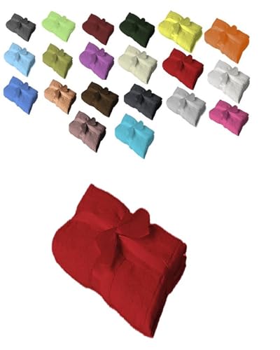 EXKLUSIV HEIMTEXTIL Badvorleger 1 Stück 50 x 80 cm Rot von EXKLUSIV HEIMTEXTIL