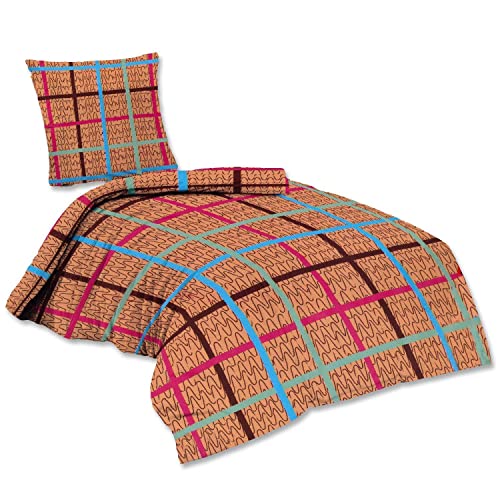 EXKLUSIV HEIMTEXTIL Doppelpack Flanell Bettwäsche Reißverschluss Sam Marke 135 x 200 cm + 80 x 80 cm EXKLUSIV HEIMTEXTIL Doppelpack Flanell Bettwäsche Reißverschluss Sam Marke 135 x 200 cm + 80 x 80 cm von EXKLUSIV HEIMTEXTIL