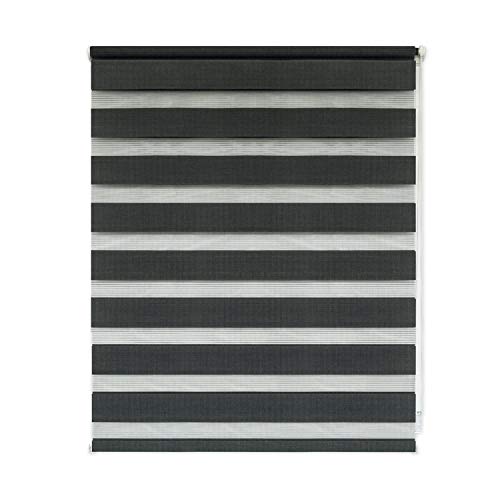 EXKLUSIV HEIMTEXTIL Duo Doppelrollo Klemmfix Fensterrollo ohne Bohren mit Pendelsicherung anthrazit 70 x 160 cm EXKLUSIV HEIMTEXTIL Duo Doppelrollo Klemmfix Fensterrollo ohne Bohren mit Pendelsicherung anthrazit 70 x 160 cm von EXKLUSIV HEIMTEXTIL