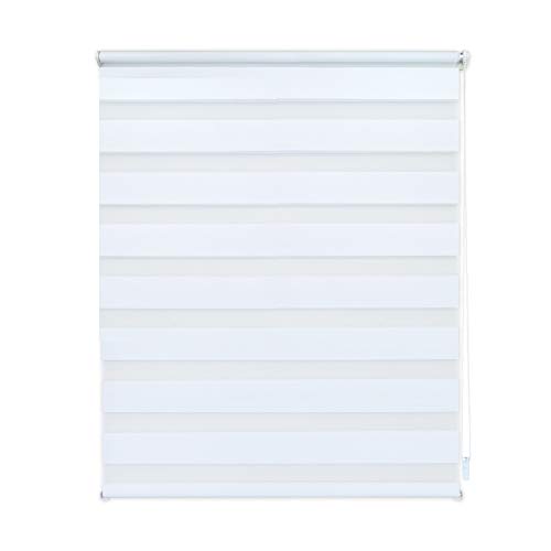 EXKLUSIV HEIMTEXTIL Duo Doppelrollo Klemmfix Fensterrollo ohne Bohren mit Pendelsicherung weiß 90 x 200 cm EXKLUSIV HEIMTEXTIL Duo Doppelrollo Klemmfix Fensterrollo ohne Bohren mit Pendelsicherung weiß 90 x 200 cm von EXKLUSIV HEIMTEXTIL