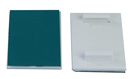 EXKLUSIV HEIMTEXTIL Ersatzteil Zubehör Set Klemmfix für Duo Doppelrollo und Plissee Universal Klebeplatten für Doppelrollo von EXKLUSIV HEIMTEXTIL