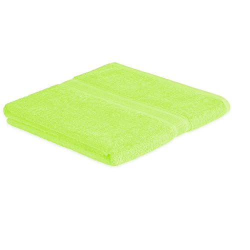 EXKLUSIV HEIMTEXTIL Frottier Handtücher Badetuch 100 x 150 cm Apfelgrün 500 g von EXKLUSIV HEIMTEXTIL
