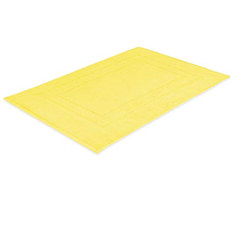 EXKLUSIV HEIMTEXTIL Frottier Handtücher Badvorleger 50 x 80 cm Gelb 700 g von EXKLUSIV HEIMTEXTIL